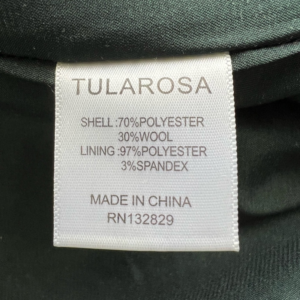 NWT Tularosa Nadia Coat Green Size Large - Picture 14 of 16
